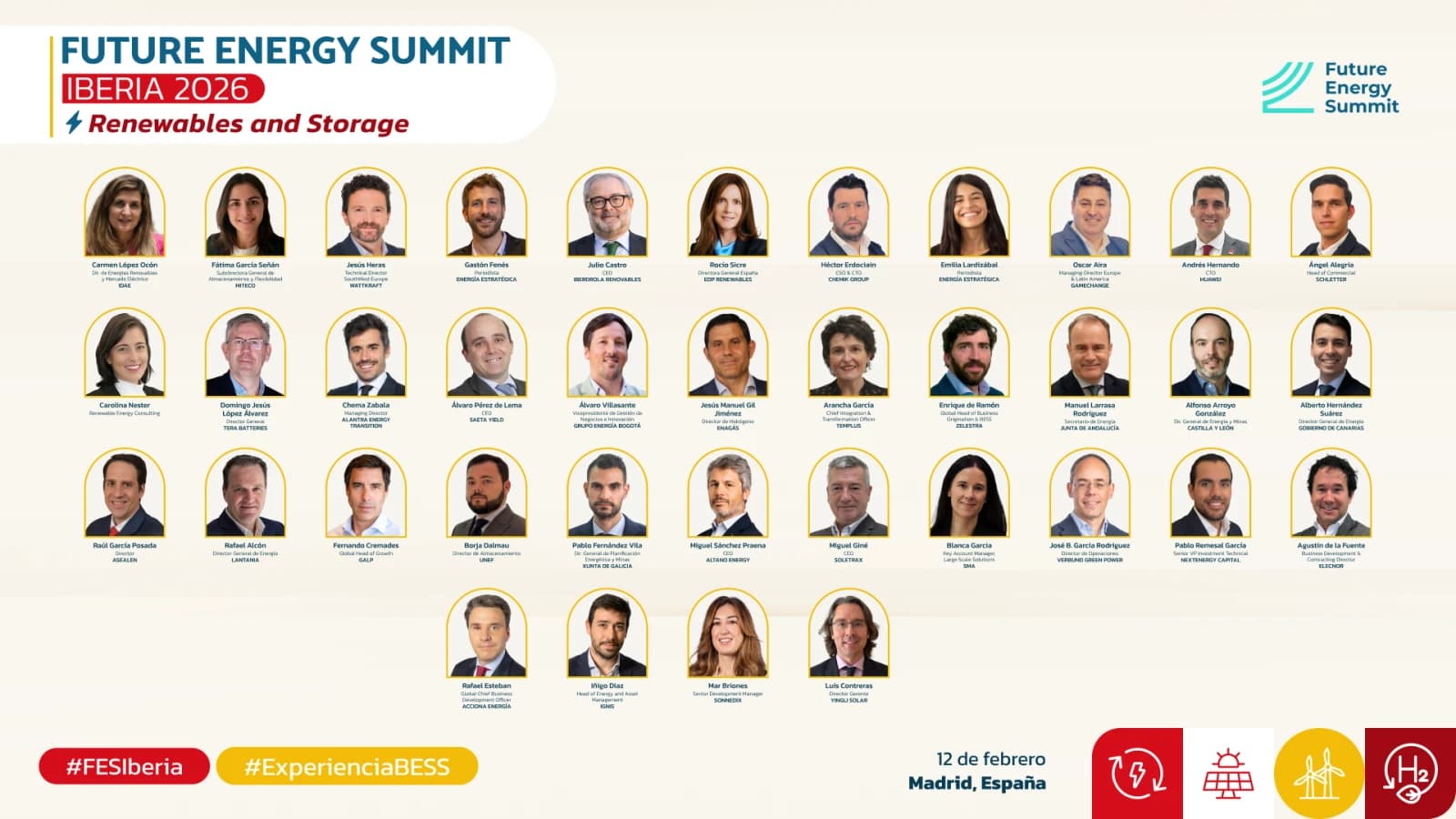 Cuenta regresiva para FES Iberia: En sólo una semana sector renovable tendrá su cita clave en Madrid