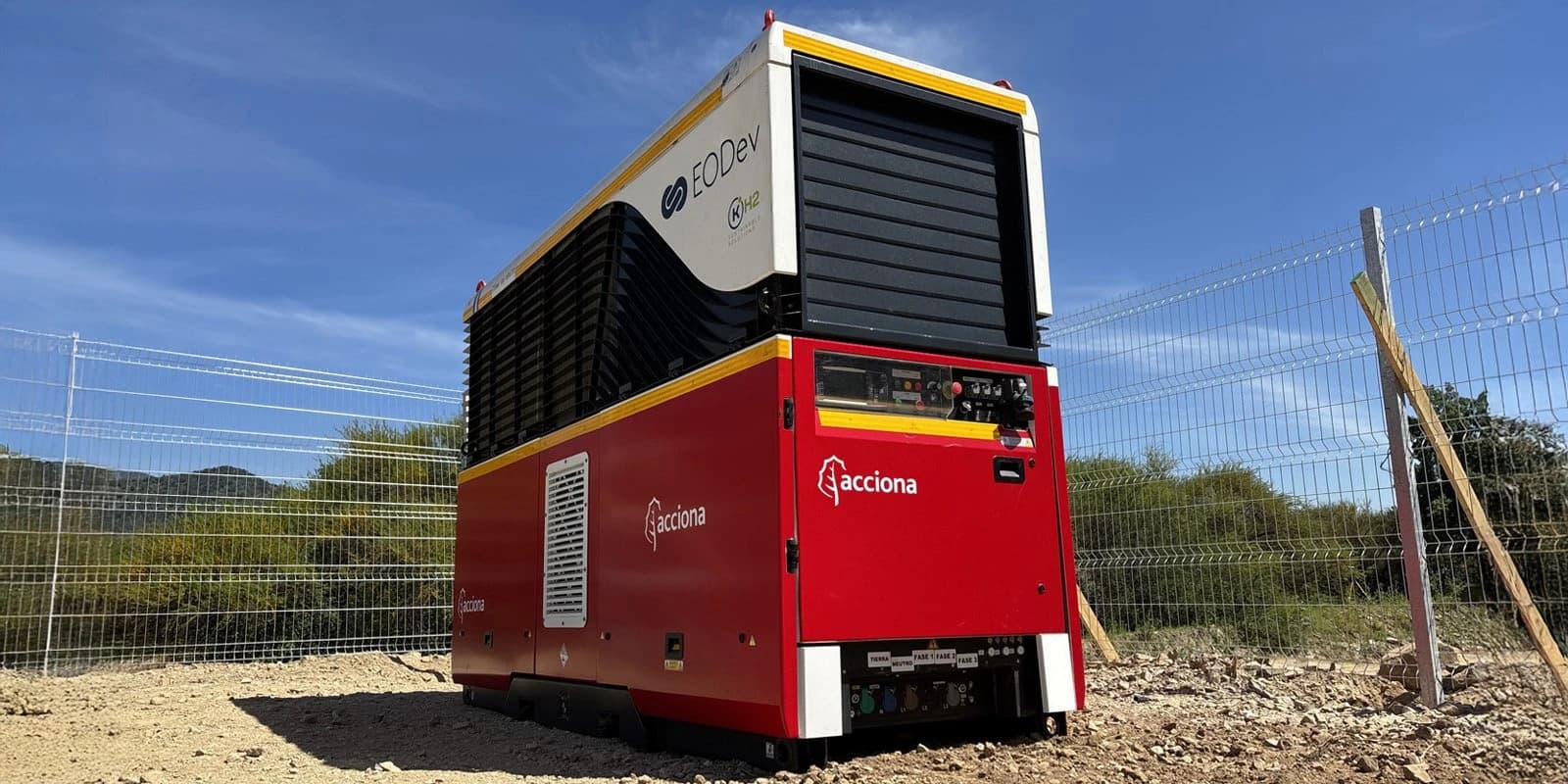 Acciona pone en servicio en Chile el primer grupo eléctrico cero emisiones en base a hidrógeno