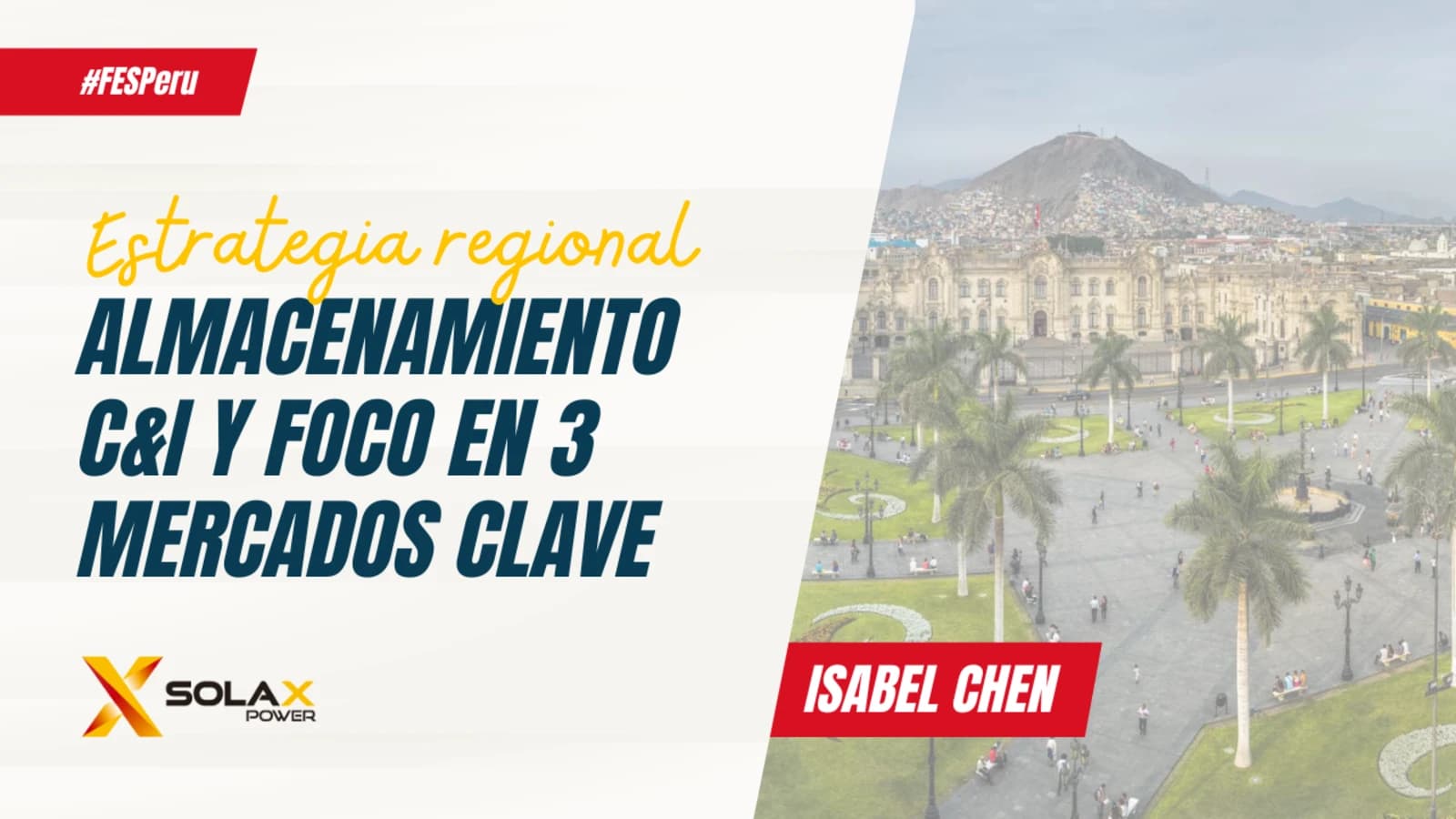 Solax Power acelera su estrategia regional de almacenamiento para el sector comercial e industrial, centrándose en tres mercados clave.