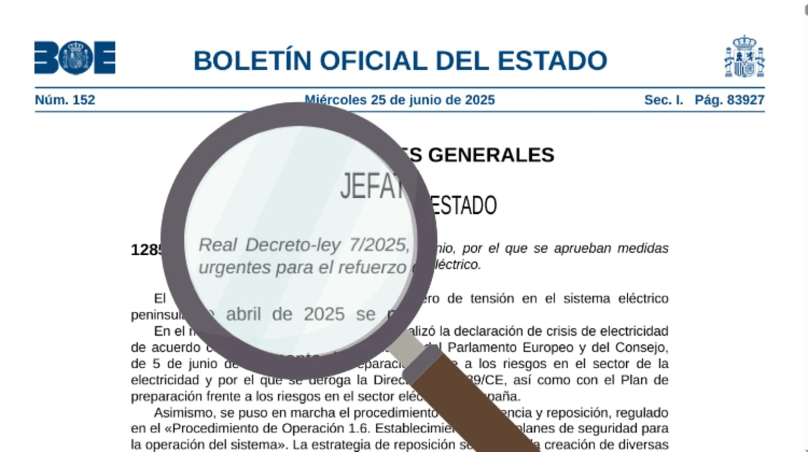 Six key points of Royal Decree-Law 7/2025: storage, grids and renewables