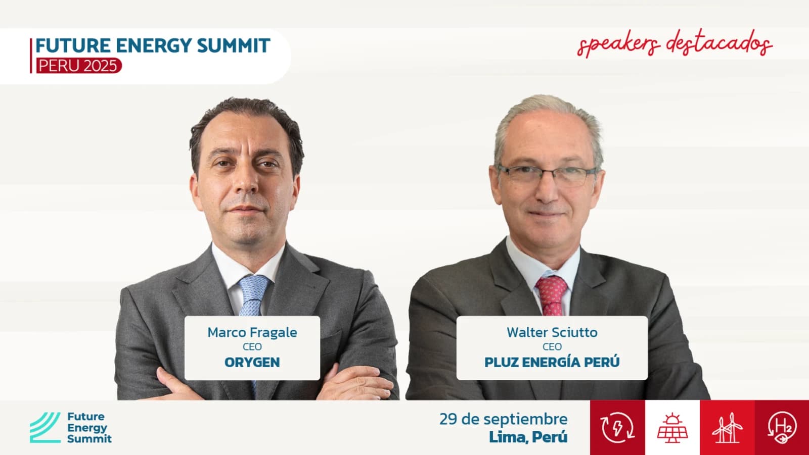 CEO Summit at FES Peru: Key executives from the sector will be participating