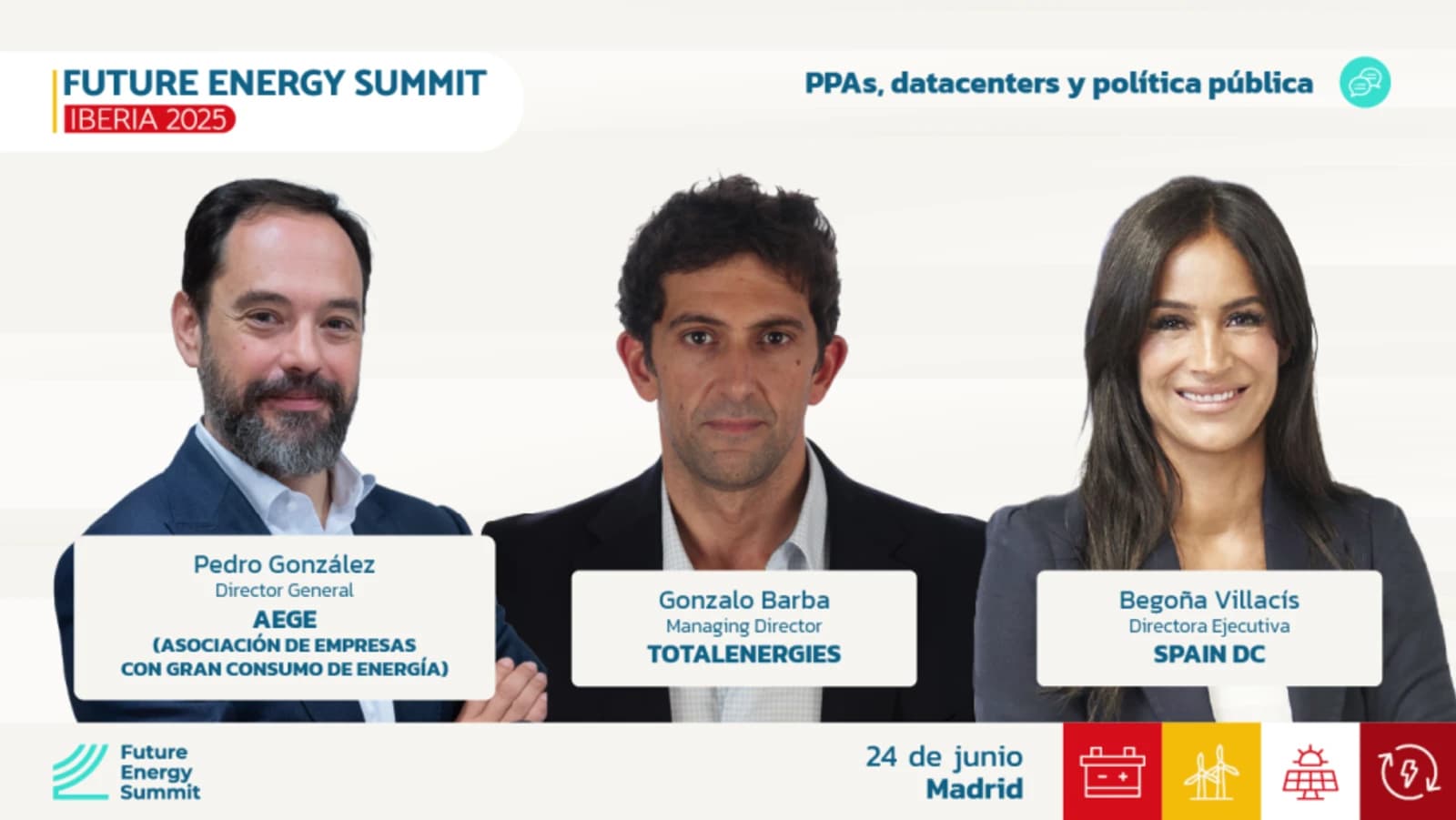 PPAs, digitalización e inversión industrial: FES Iberia reúne las claves para potenciar la demanda