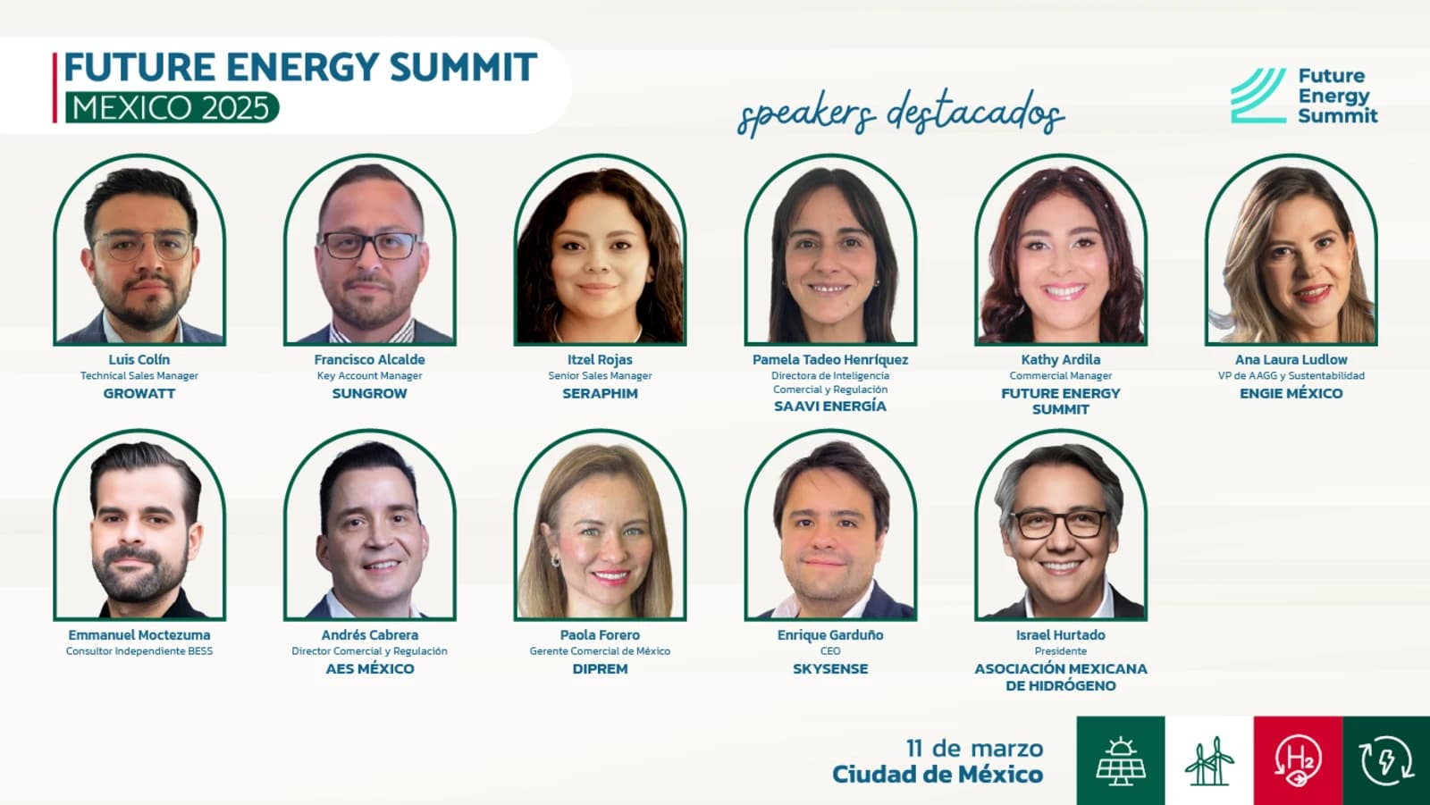 FES Mexico 2025 will take place next week: the leaders of the renewable energy sector are ready.