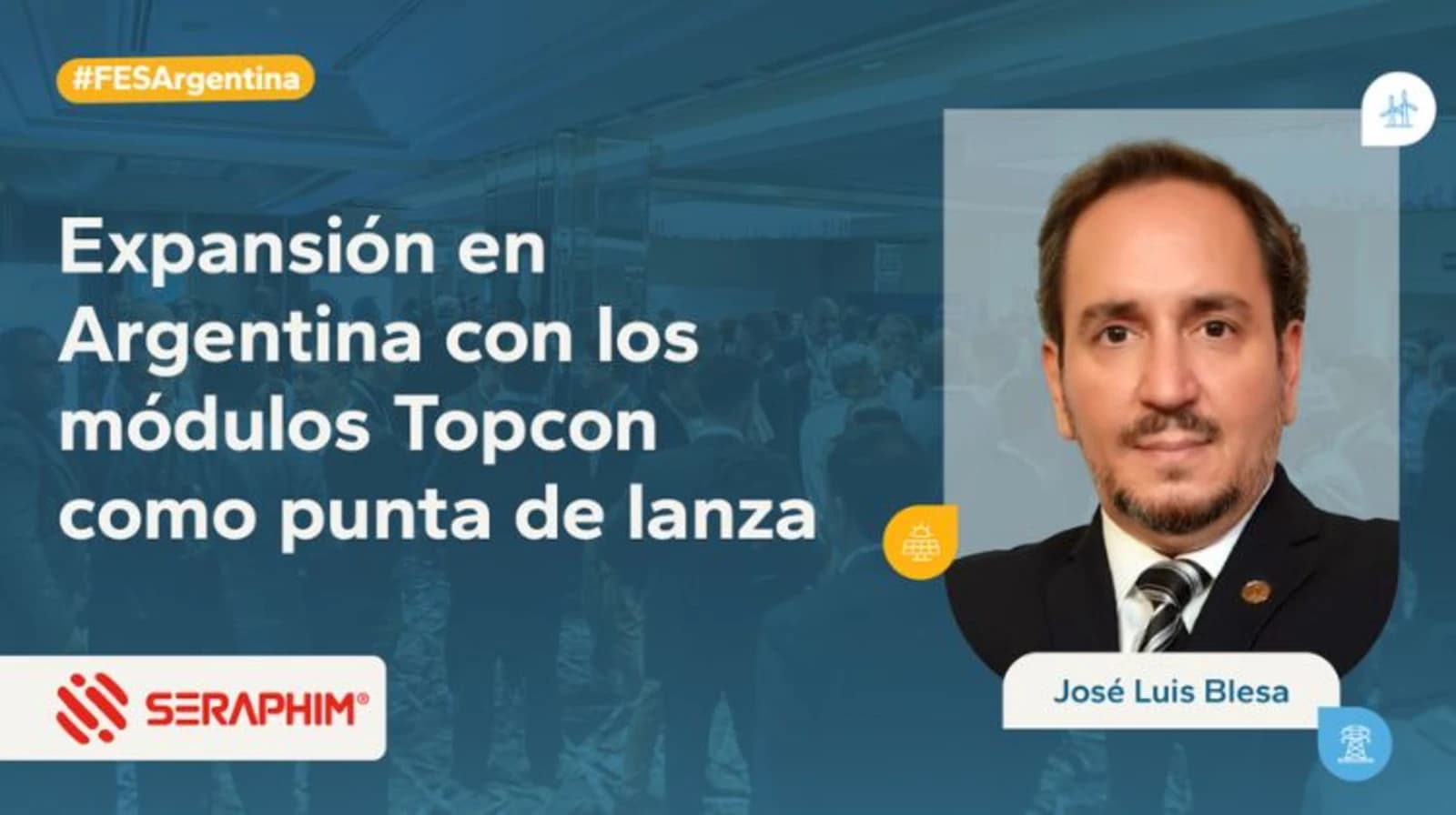 Seraphim continues its expansion in Argentina with Topcon modules as its spearhead