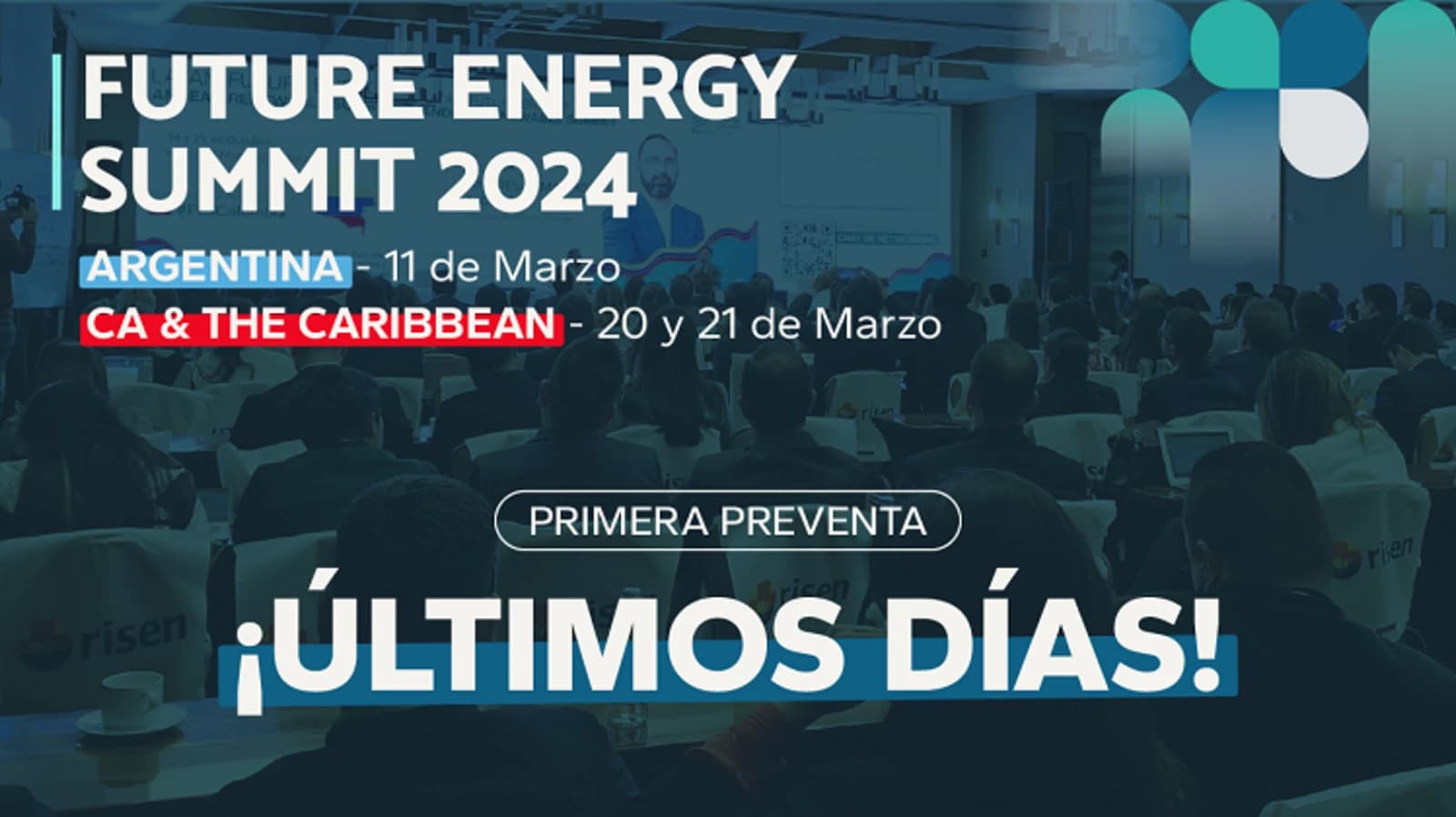Last chance to benefit in Argentina and the Dominican Republic: Today marks the end of the first presale for the mega renewable energy events