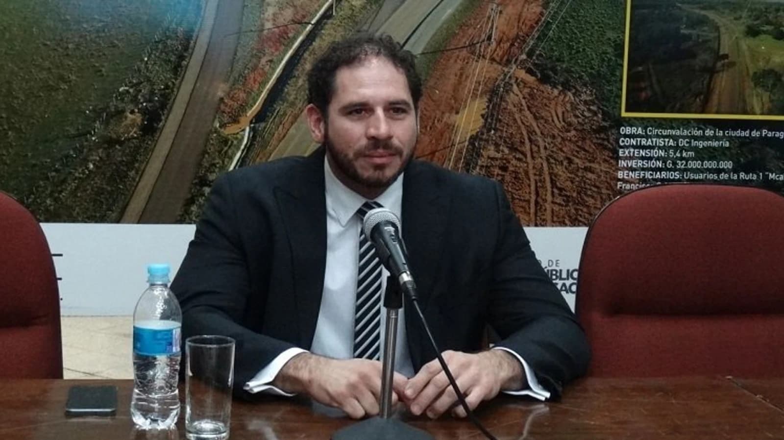 Mauricio Bejarano returns as the Deputy Minister of Mines and Energy of Paraguay