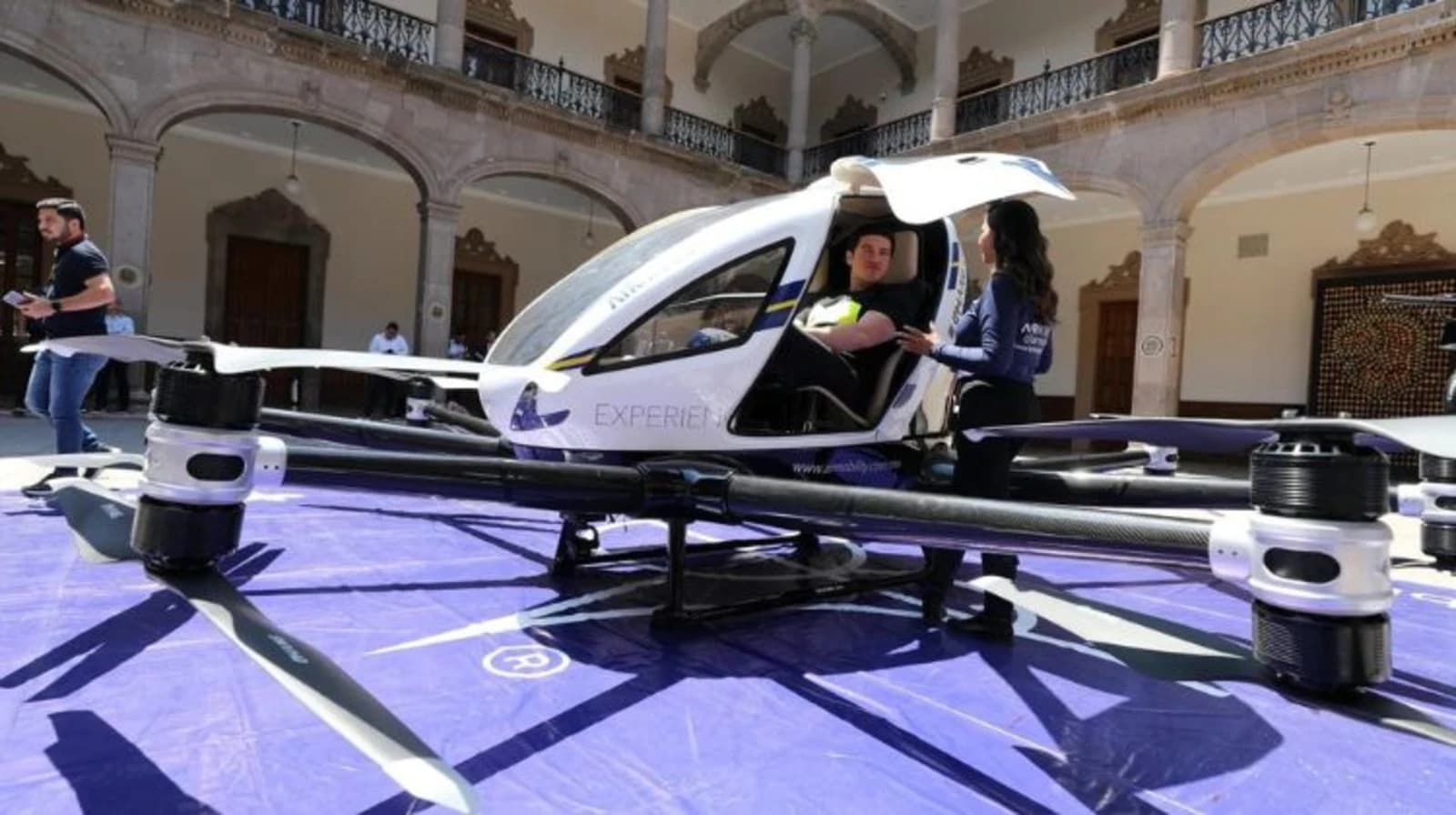 Airmobility busca impulsar sus drones aéreos con transporte de pasajeros en México y Latinoamérica