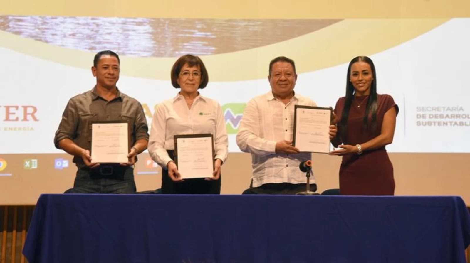 Acordo assinado para a reabilitação da Microcentral Hidrelétrica do Parque Chapultepec, no estado de Morelos.
