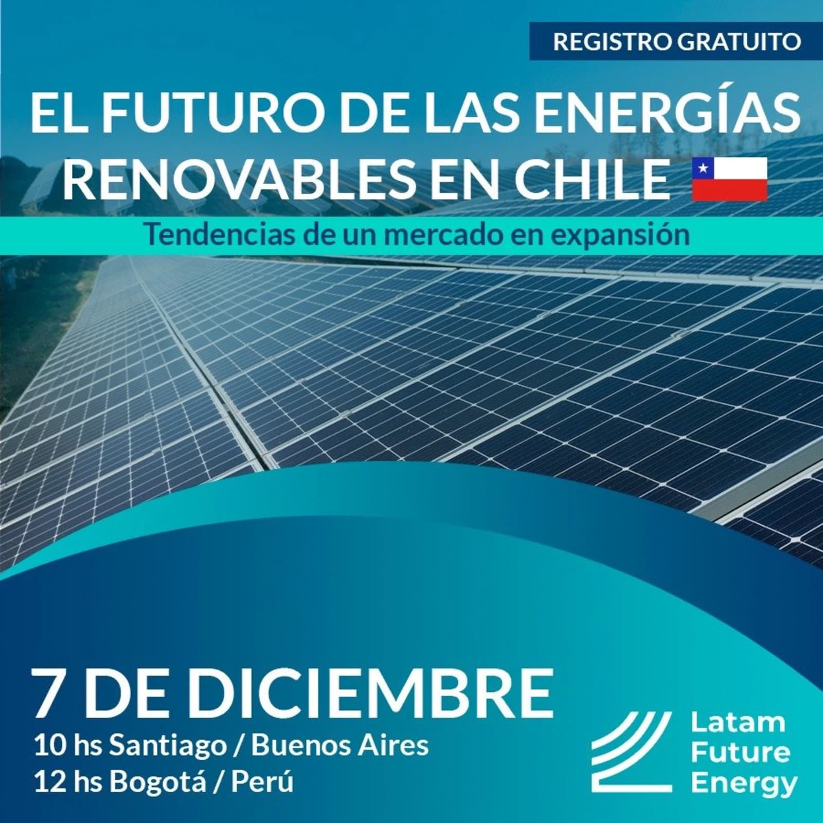 Key players in Chile's renewable energy sector will meet at a new Latam Future Energy event.