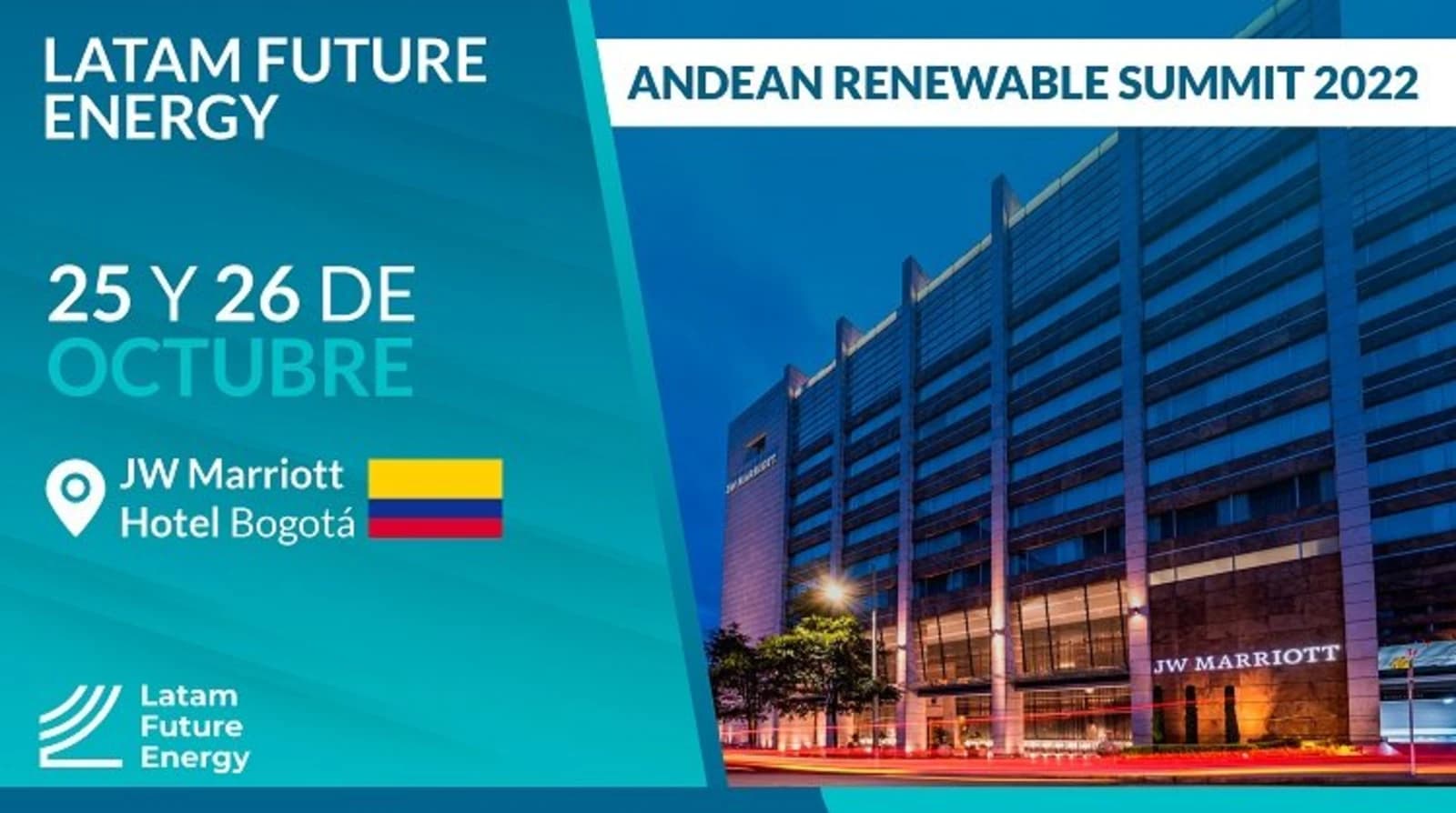 En 20 días será Latam Future Energy Colombia con más de 500 profesionales de las energías renovables