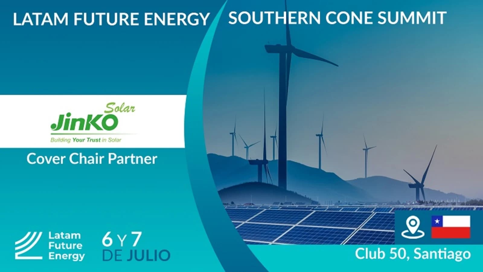 Energia do Futuro da América Latina: A Jinko Solar apresentará suas novas tecnologias e projetos para o Cone Sul.