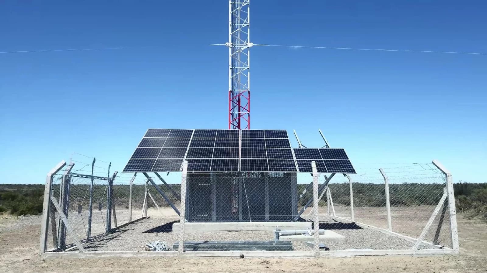 A Energy Systems implanta usinas de energia híbridas em locais remotos de telecomunicações na Argentina.