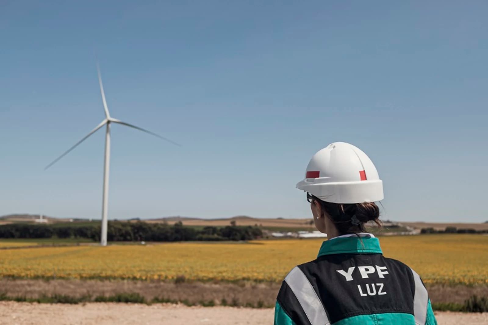 Fator de capacidade de 55%: É assim que a YPF Luz celebra a segunda fase do Parque Eólico Los Teros.