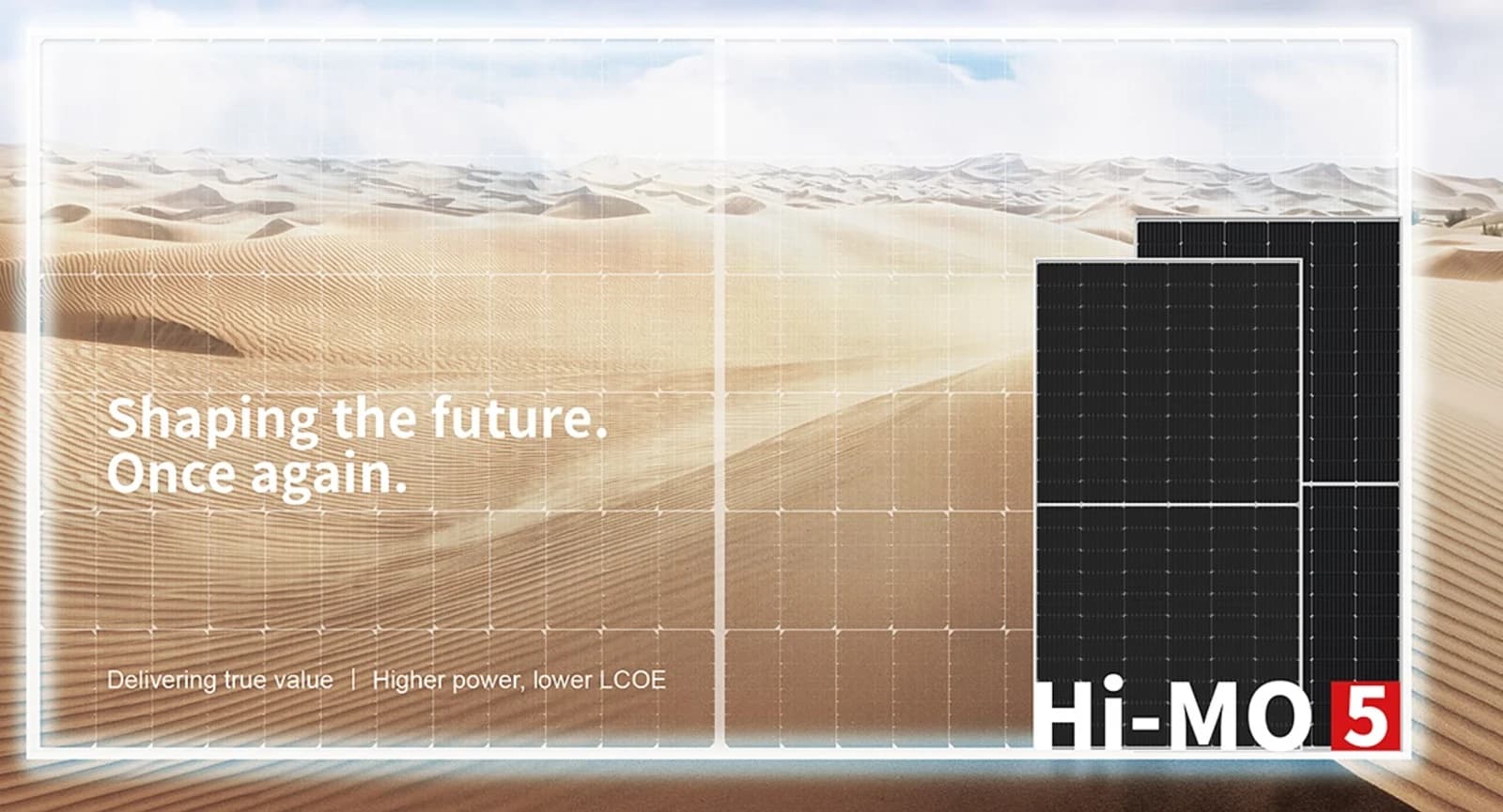 Technical data showing the cost reduction of the Longi Solar Hi-MO 5 module