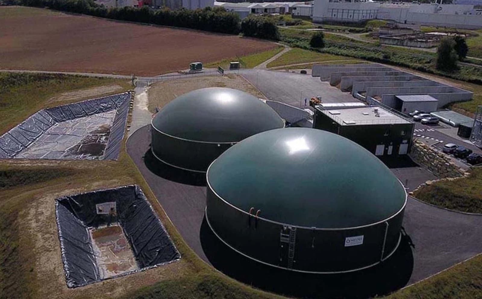 Five major international companies join forces to become more competitive in the construction of a biogas plant