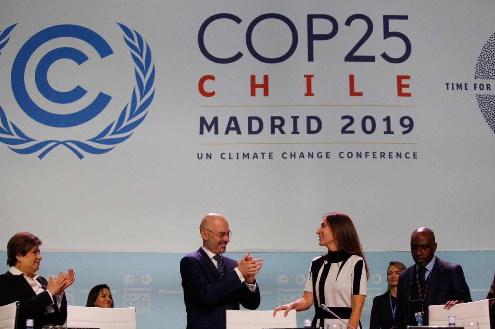 He inaugurated COP25 and it can be followed live on the web