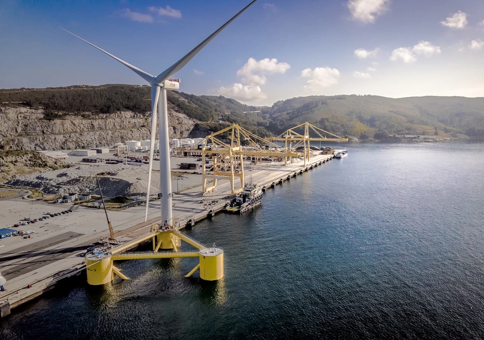ABS clasifica la mayor turbina eólica flotante del mundo