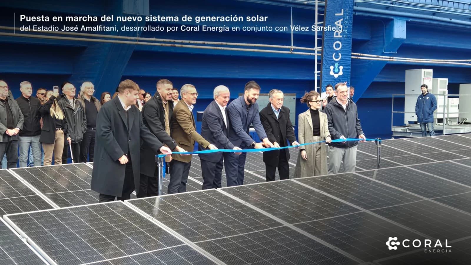 Vélez lança seu estádio solar e já avalia a possibilidade de levar o modelo de energia renovável para a Vila Olímpica na Argentina.