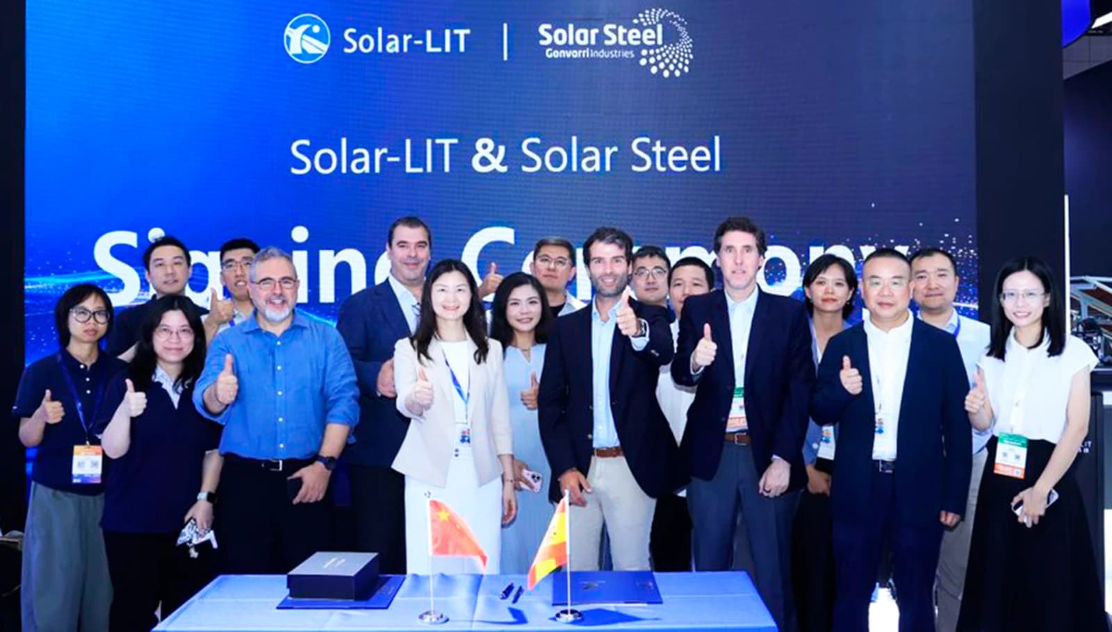 Solar steel