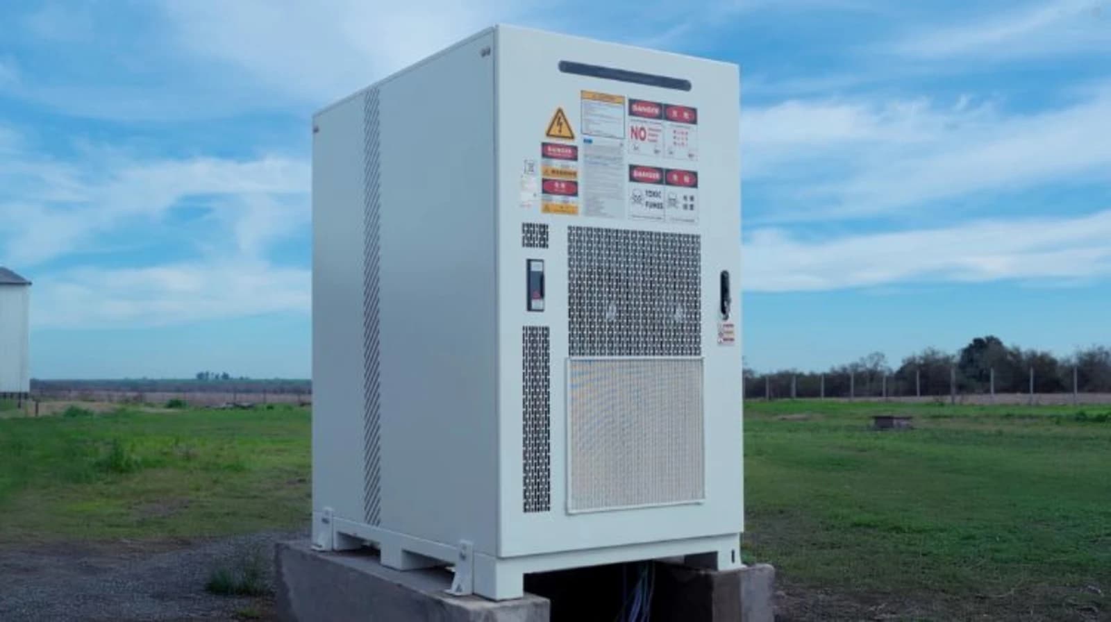 proyecto desarrollado por Biosolares Argentina, empresa instaladora con sede en Crespo, con tecnología Huawei y el acompañamiento técnico de Efergía,